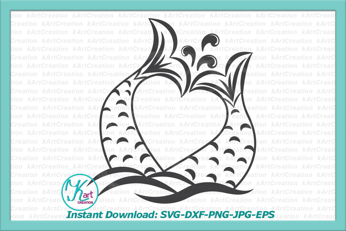 Free Free 56 Mermaid Tail Svg SVG PNG EPS DXF File