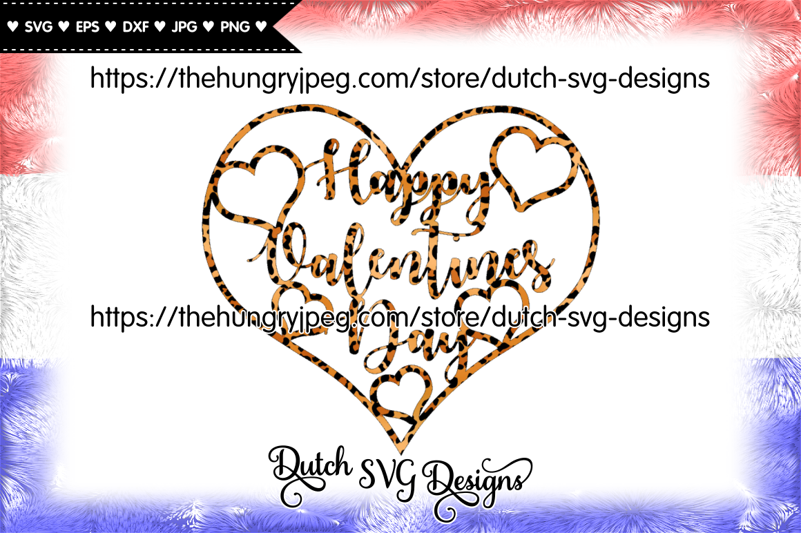 Happy Valentines Day Cut File Heart Svg Valentine Svg Love Svg By Dutch Svg Designs Thehungryjpeg Com