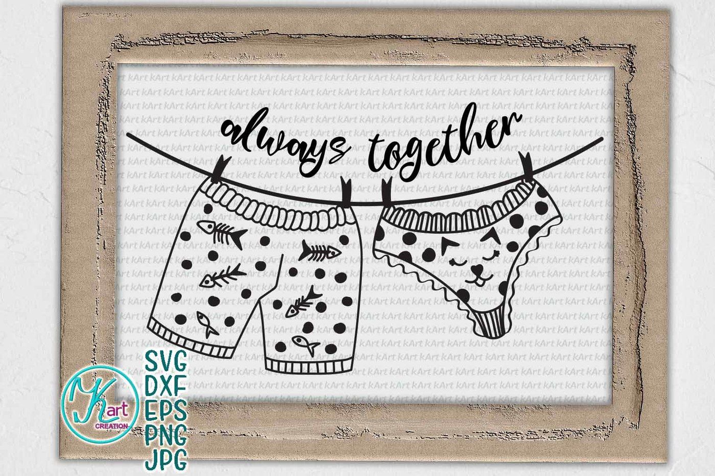 Download always together svg, bedroom wall art, bedroom design svg, funny By kArtCreation | TheHungryJPEG.com