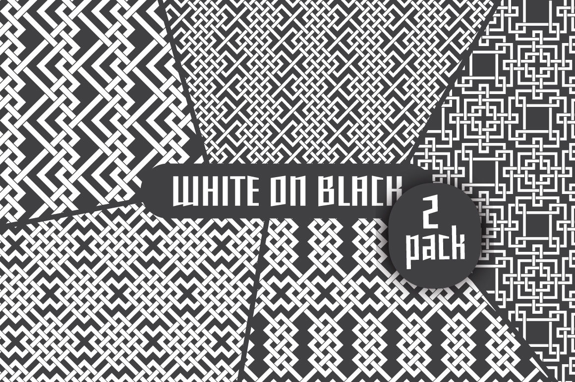 Download White lines on black - Pack 2 By Guten Tag Vector ...