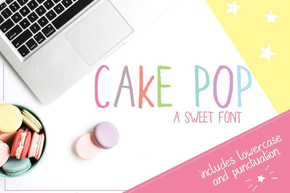 Cake Pop Font By Salt Pepper Designs Thehungryjpeg Com