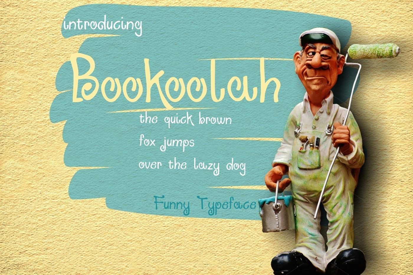 BOOKOLAH Funny Typeface By MARSOSE TheHungryJPEG