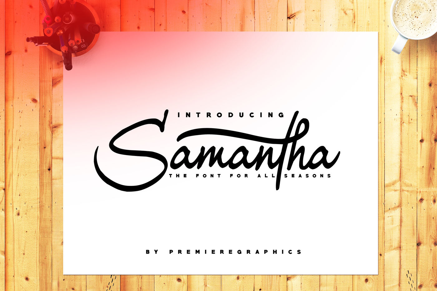 Samantha Font By Premiere Graphics Thehungryjpeg Com
