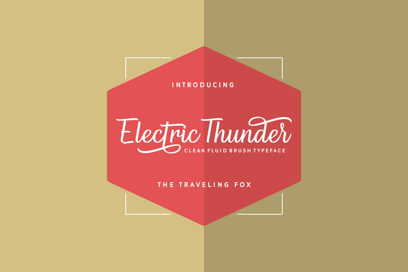 Electric Thunder The Lightning Script By The Traveling Fox Thehungryjpeg Com