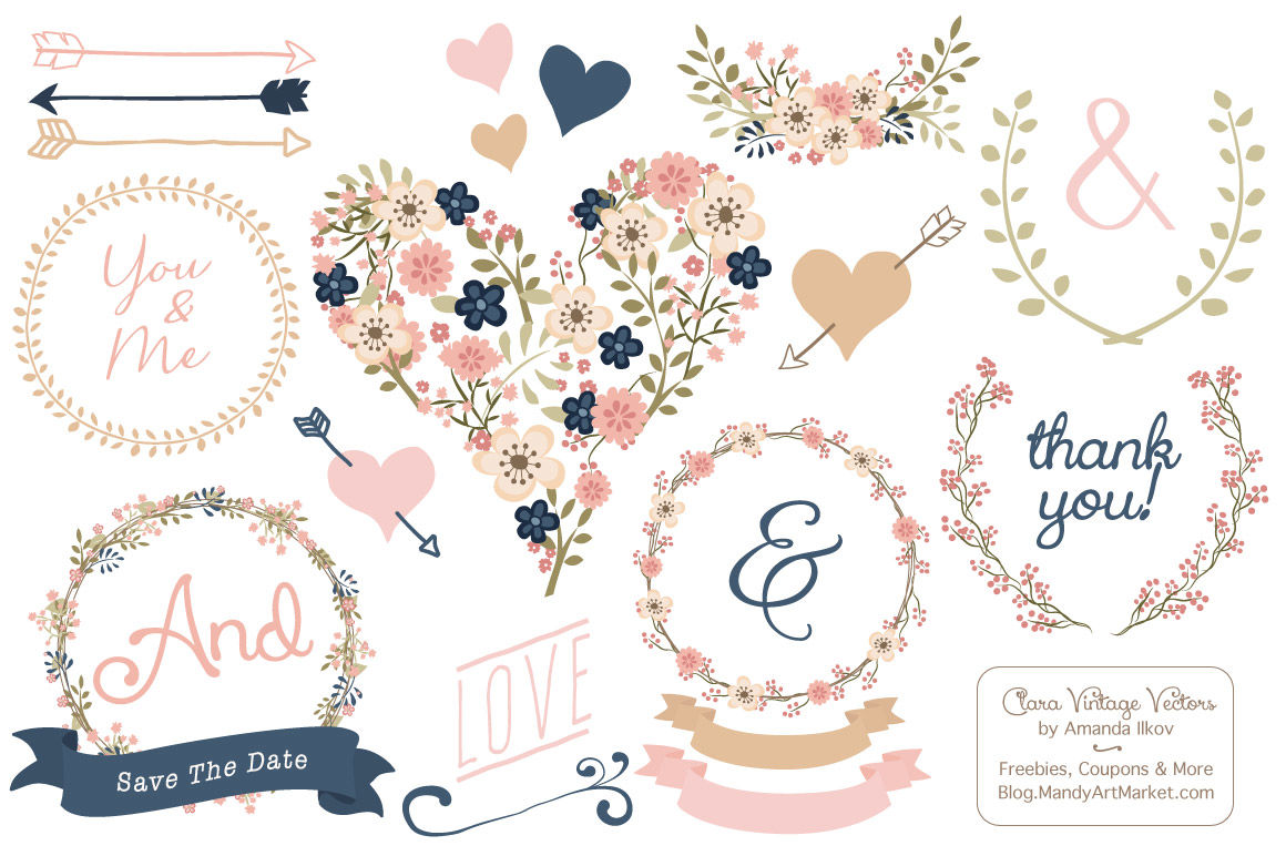 Classic Ribbon Banner Clipart in Hot Pink By Amanda Ilkov