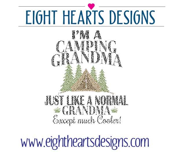 Download I'm a Camping Grandma SVG DXF PNG EPS - Cutting Design ...
