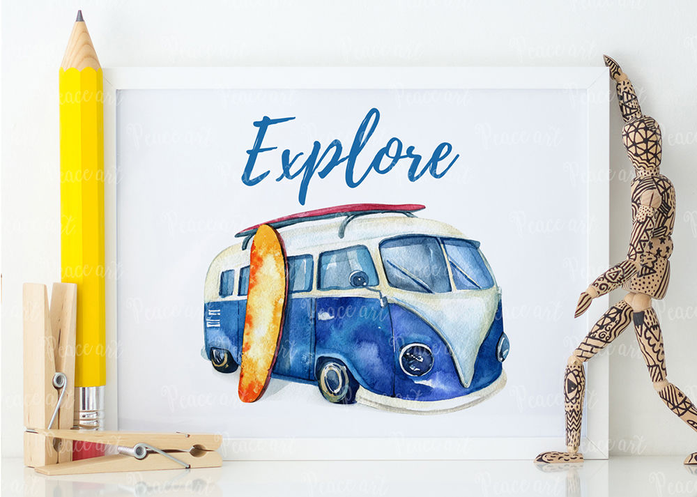 Watercolor travel set By