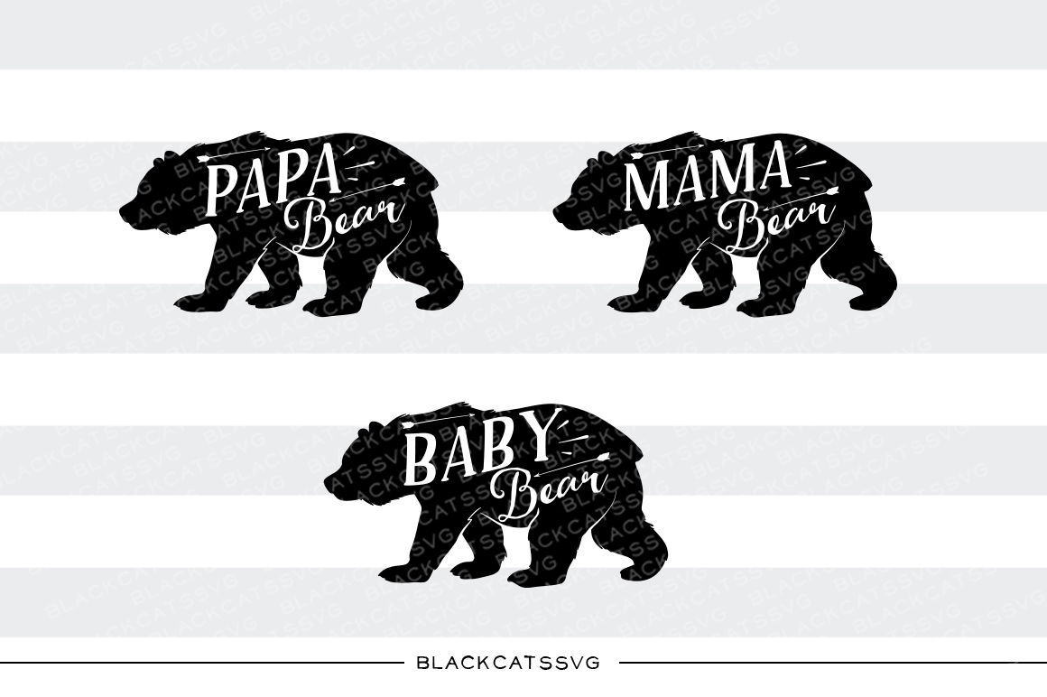 Brother Bear Mama Bear Bear Bear SVG Bundle Bear svg Bear Family Bear Family SVG Daddy Bear Baby Bear Sister Bear
