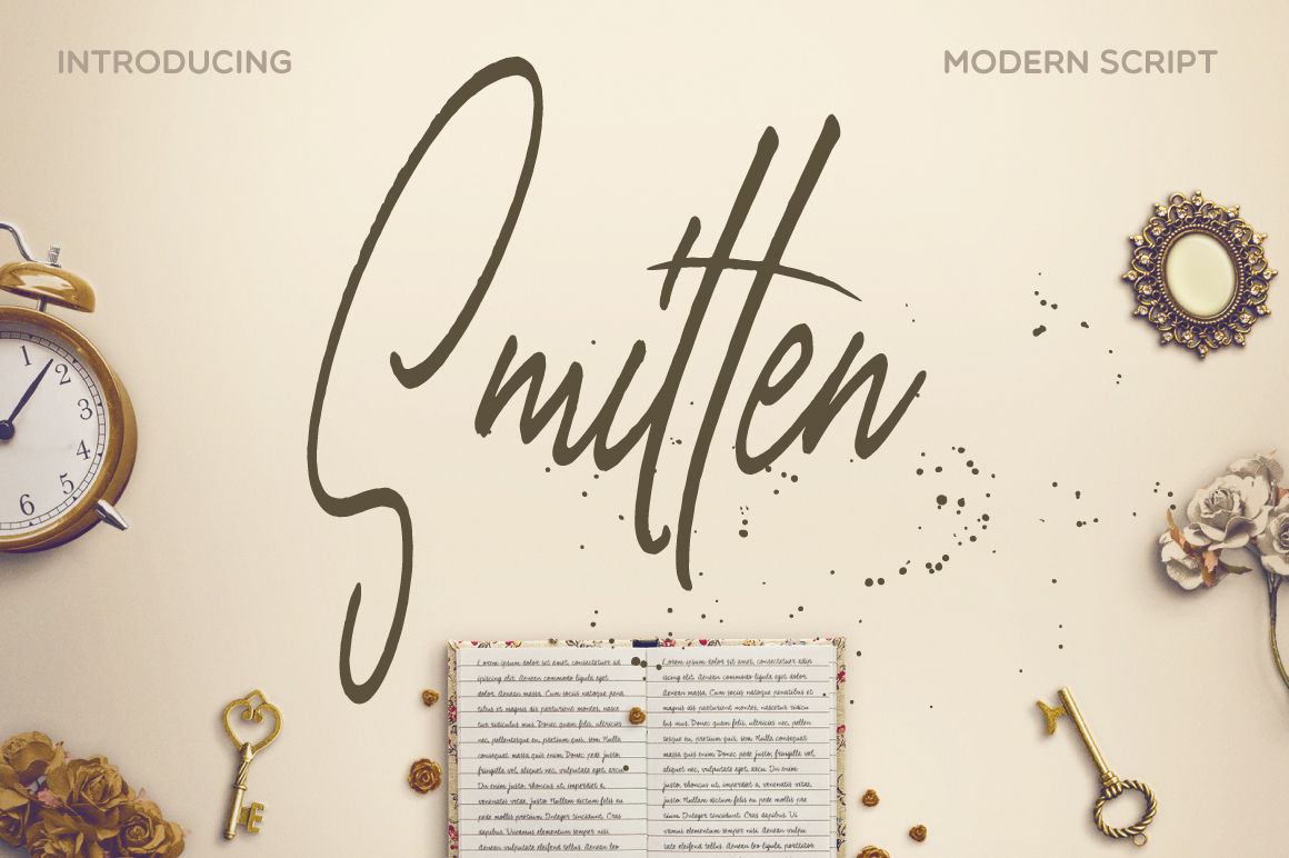Smitten Script By Mellow Design Lab Thehungryjpeg Com