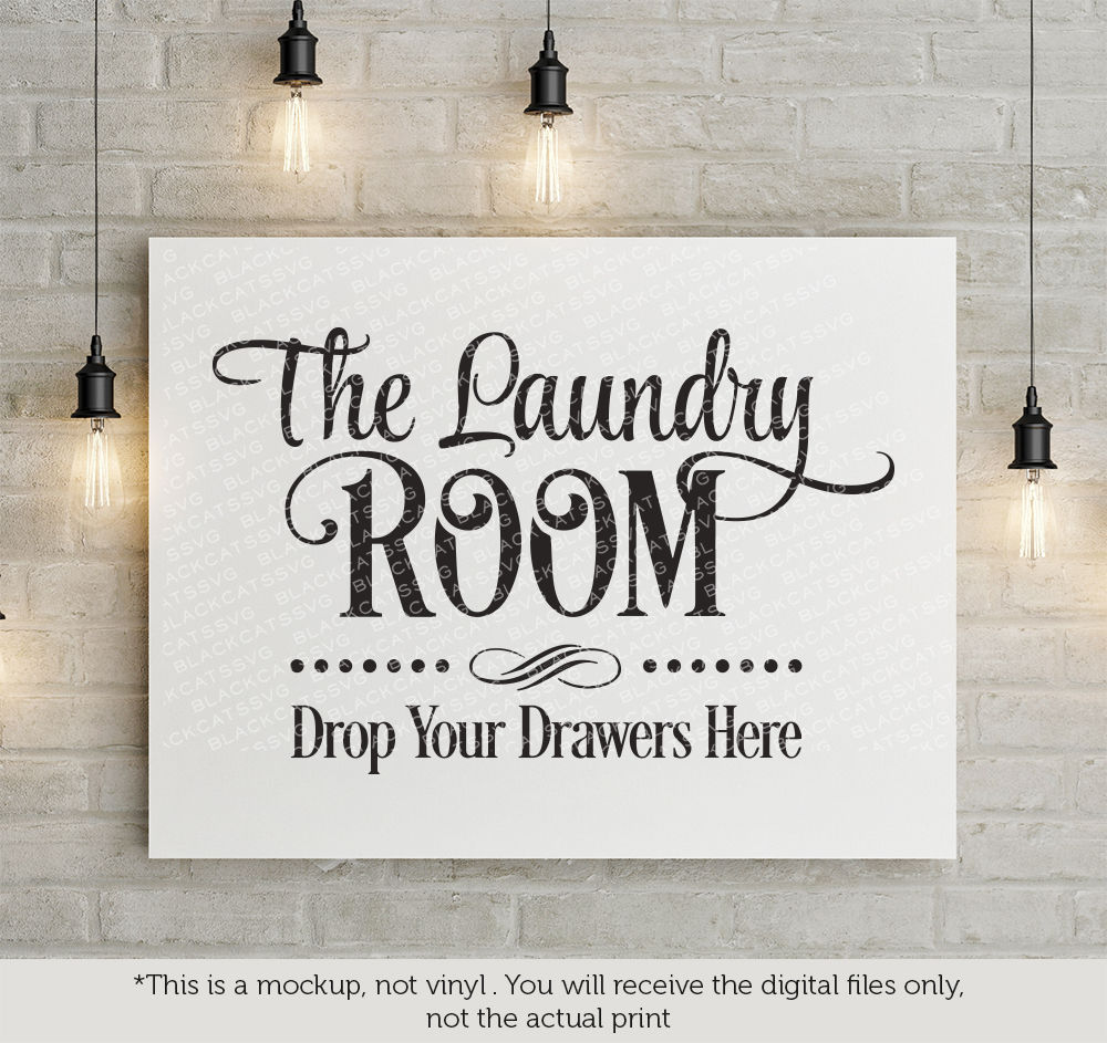 Laundry room - SVG By BlackCatsSVG | TheHungryJPEG