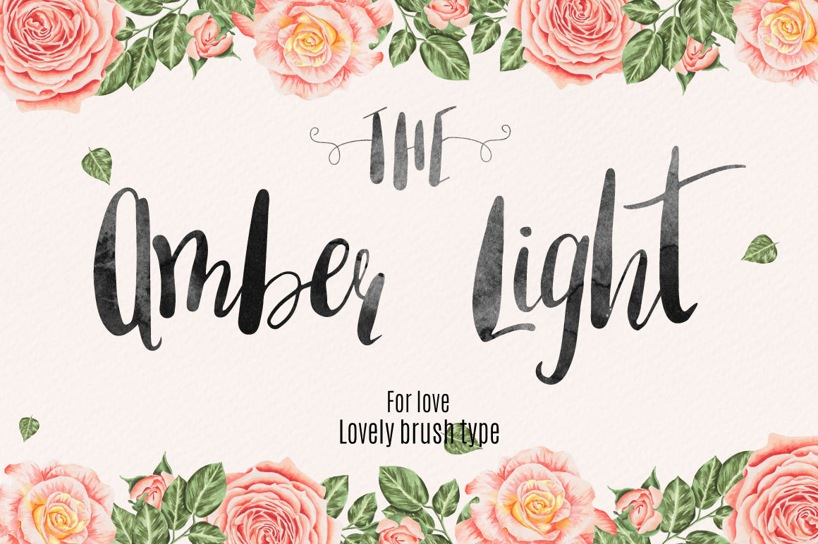 The Amber Light By Mellow Design Lab Thehungryjpeg Com