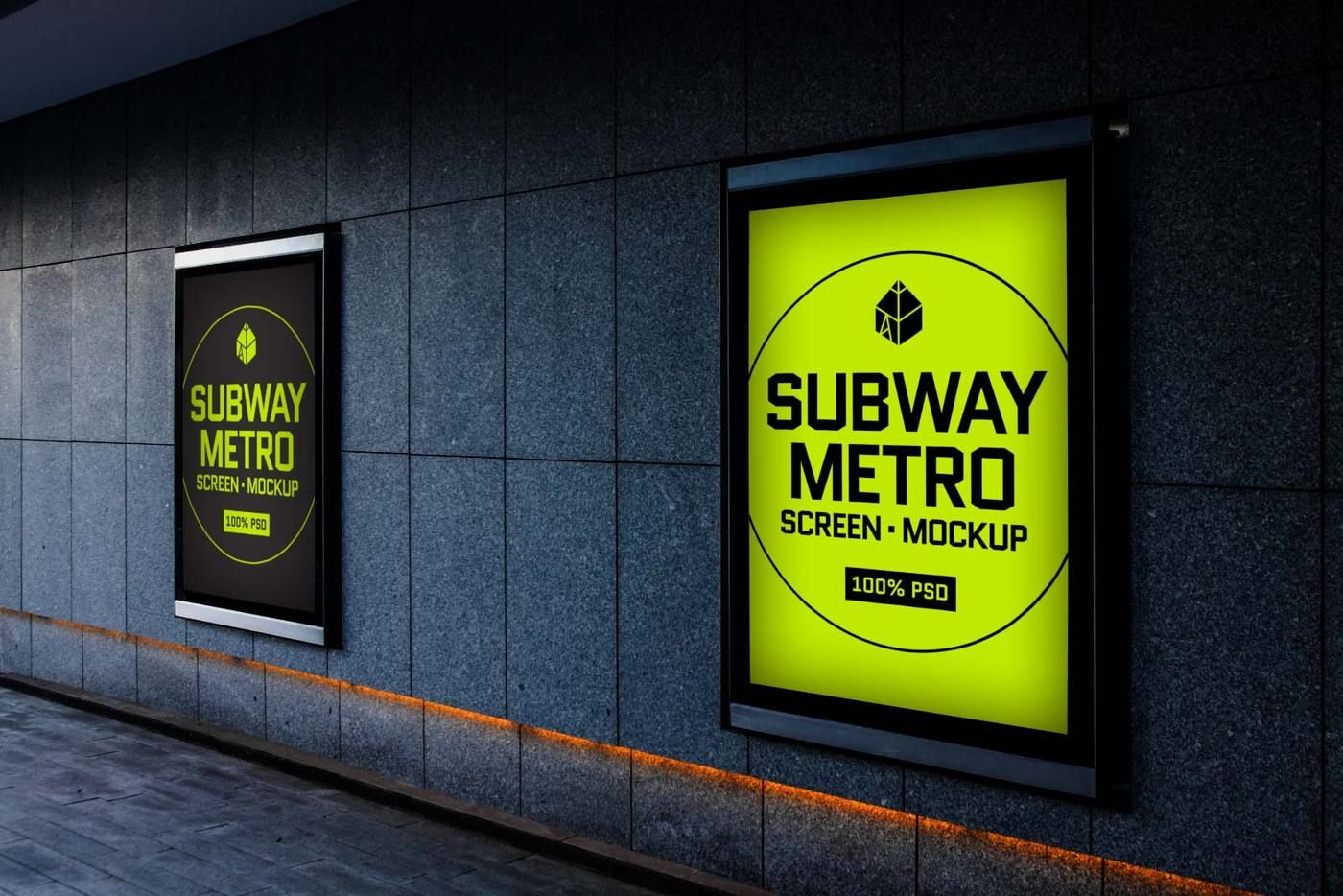 Download Subway Mockup Psd Free Yellowimages