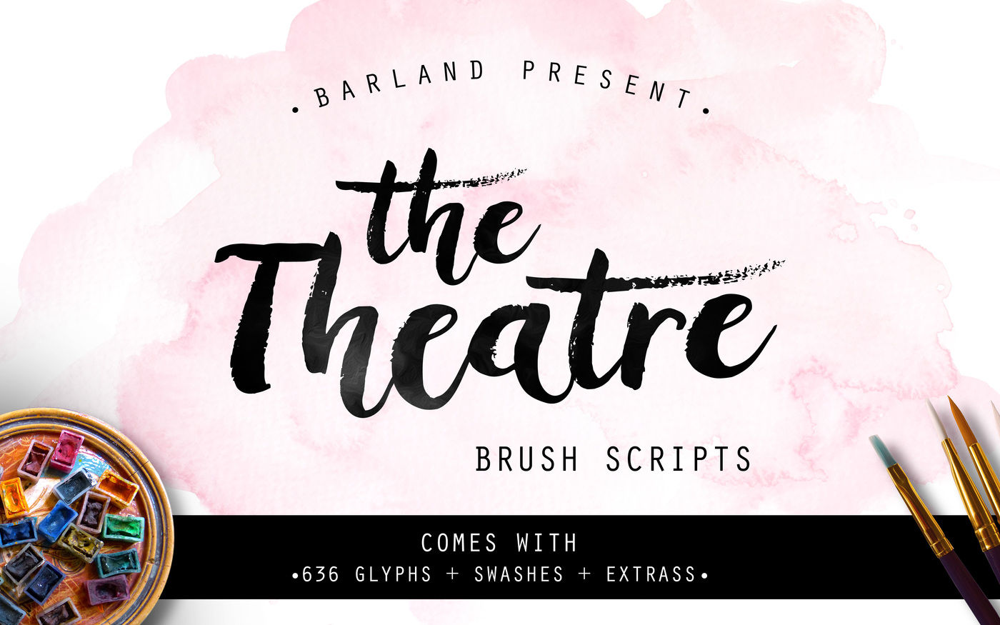 The Theatre Brush By Barland Thehungryjpeg Com