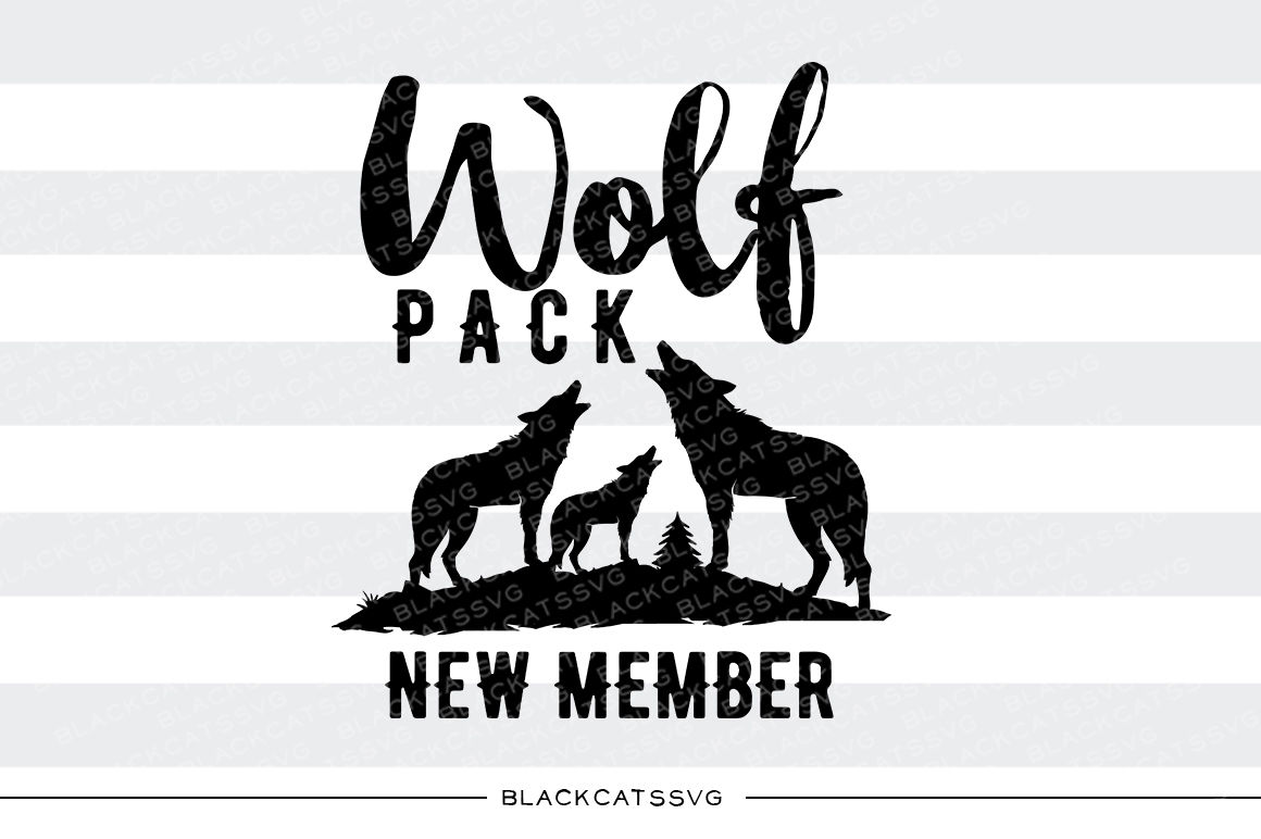 Download Wolf Pack New Member Three Wolves Svg By Blackcatssvg Thehungryjpeg Com