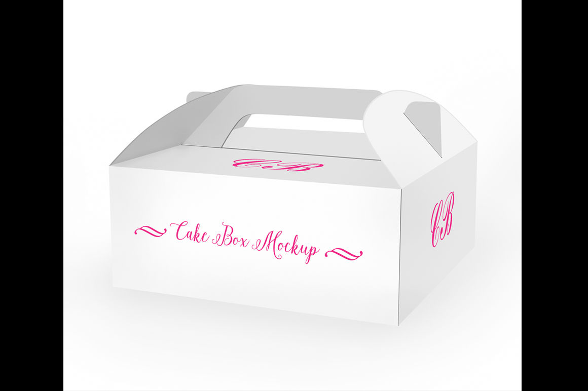 Download Cake Box Mockup By Aivos Thehungryjpeg Com