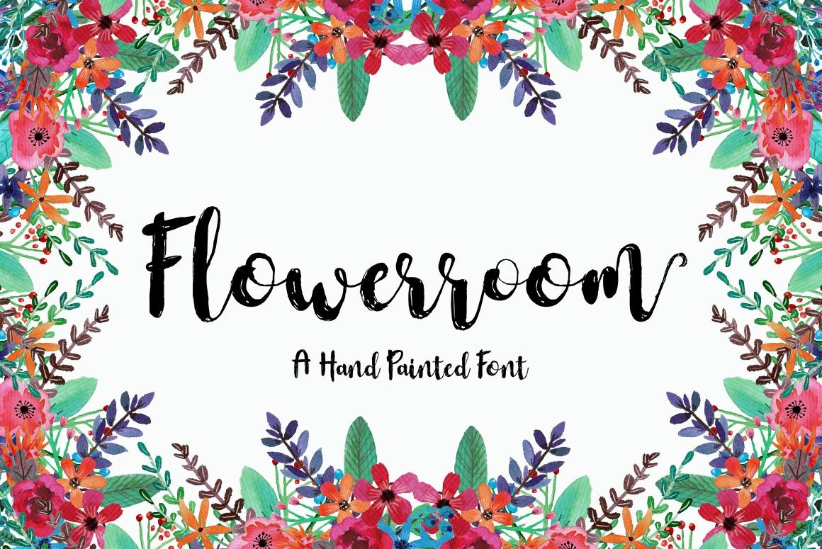 Flowerroom Script By Areatype Studio Thehungryjpeg Com