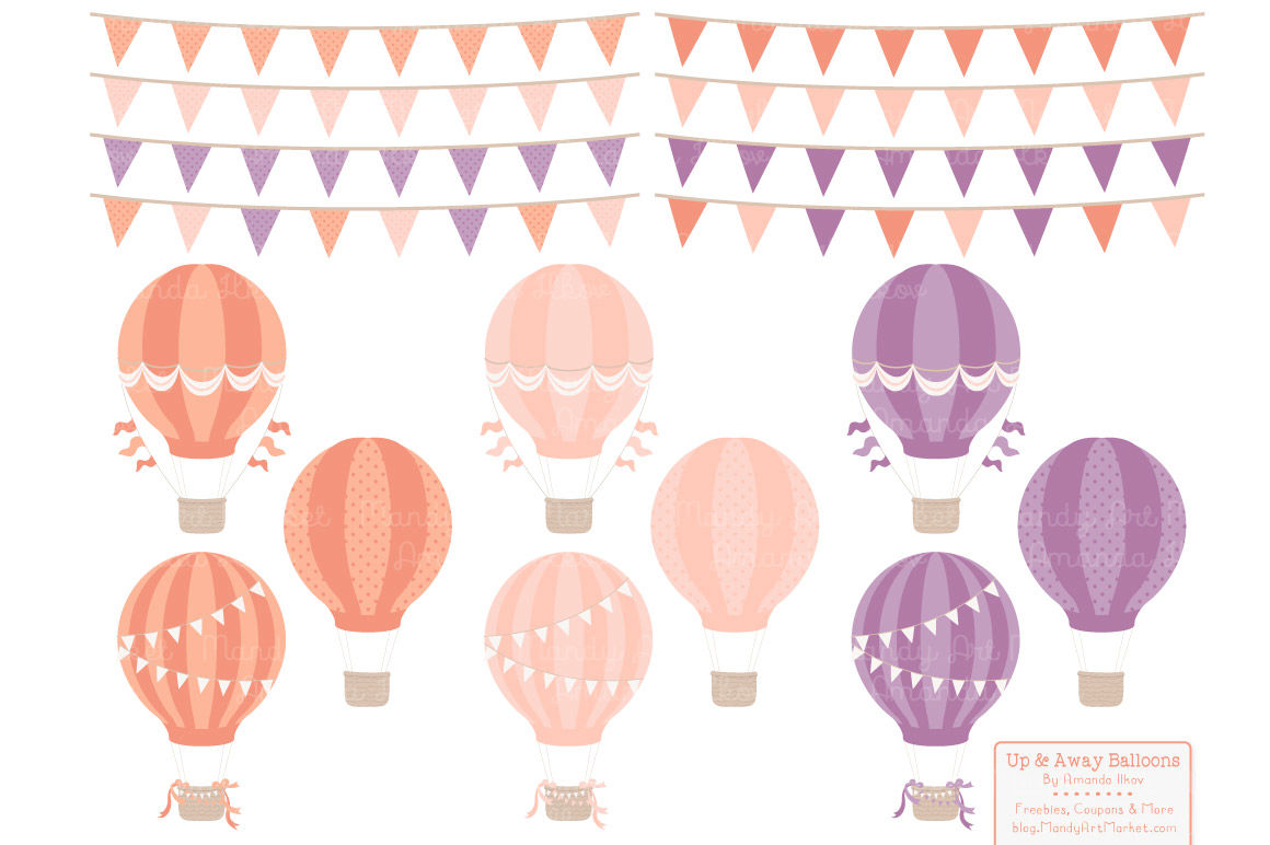 Classic Ribbon Banner Clipart in Hot Pink By Amanda Ilkov