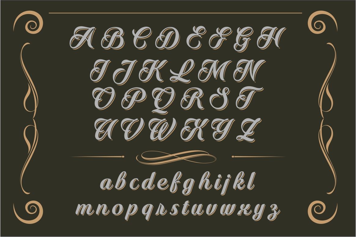 Old Style Vintage Letters By Vintage Font Lab Thehungryjpeg Com