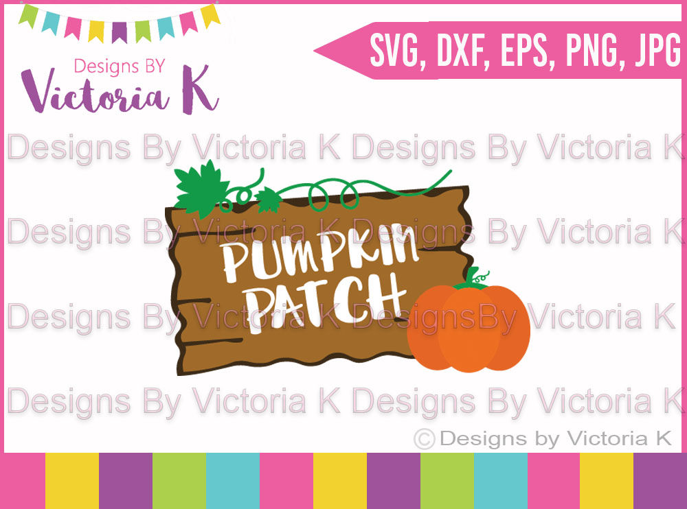 Pumpkin Patch Halloween Fall Svg Dxf Cut File By Designs By Victoria K Thehungryjpeg Com