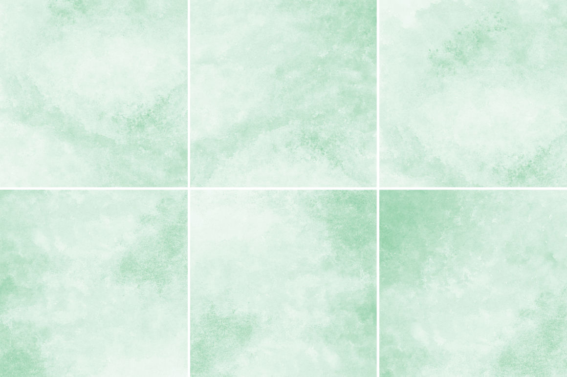 Mint Green Watercolor Texture Backgrounds By DESIGN BY nube