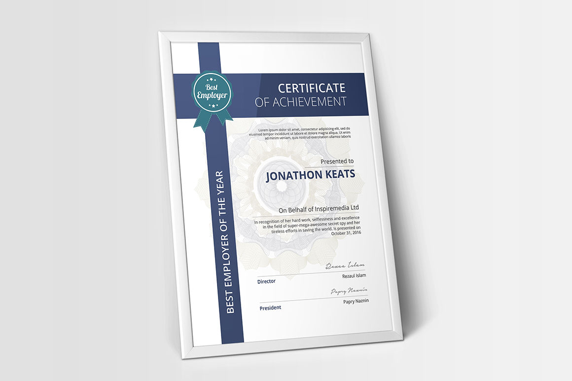 Multipurpose Certificate 02 By Jilapi | TheHungryJPEG