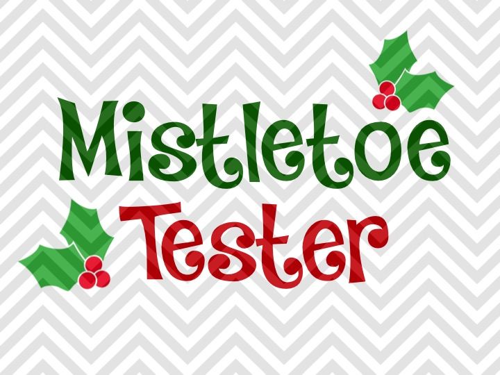 Download Mistletoe Tester Baby Onesie Cute Christmas SVG and DXF ...