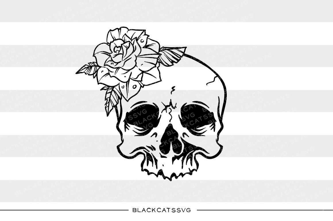 Free Free 263 Flower Skull Svg SVG PNG EPS DXF File