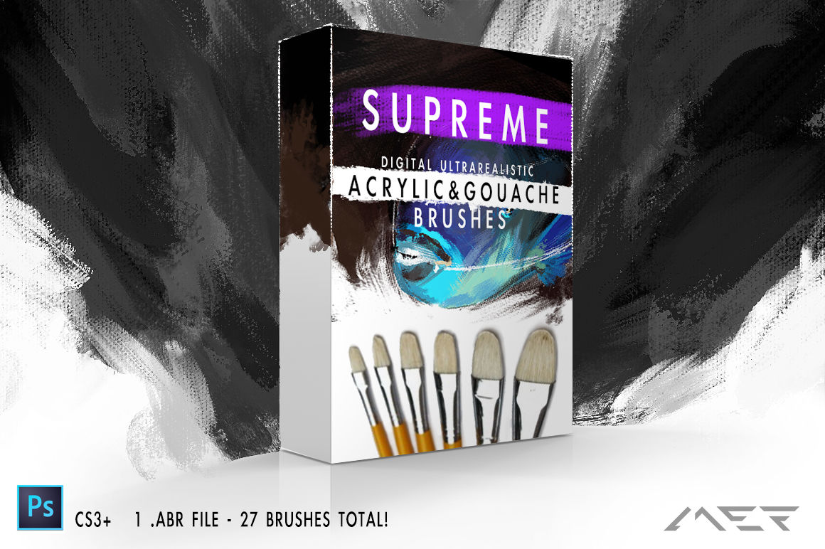 Supreme Acrylic & Gouache Brushes By ArtistMef