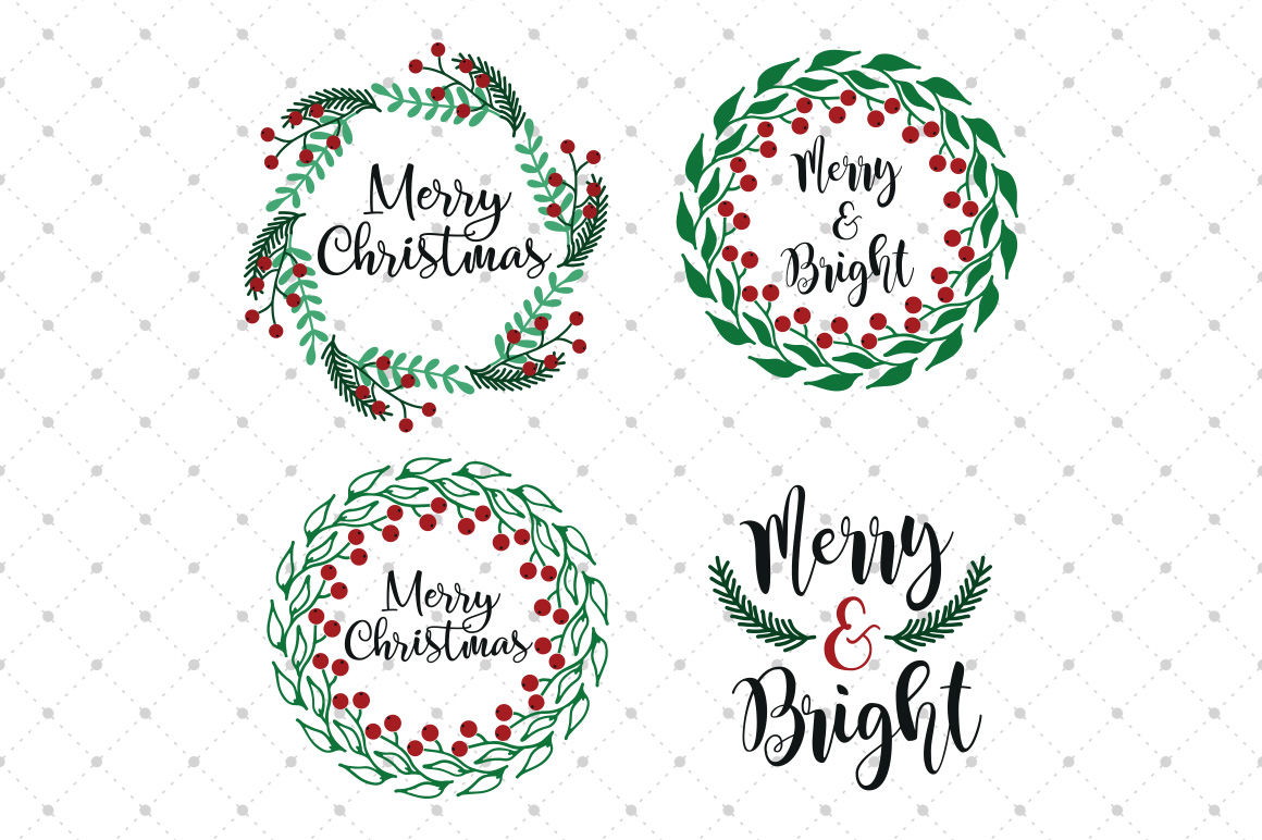 Free SVG Christmas Wreath Svg Download 14232+ Crafter Files