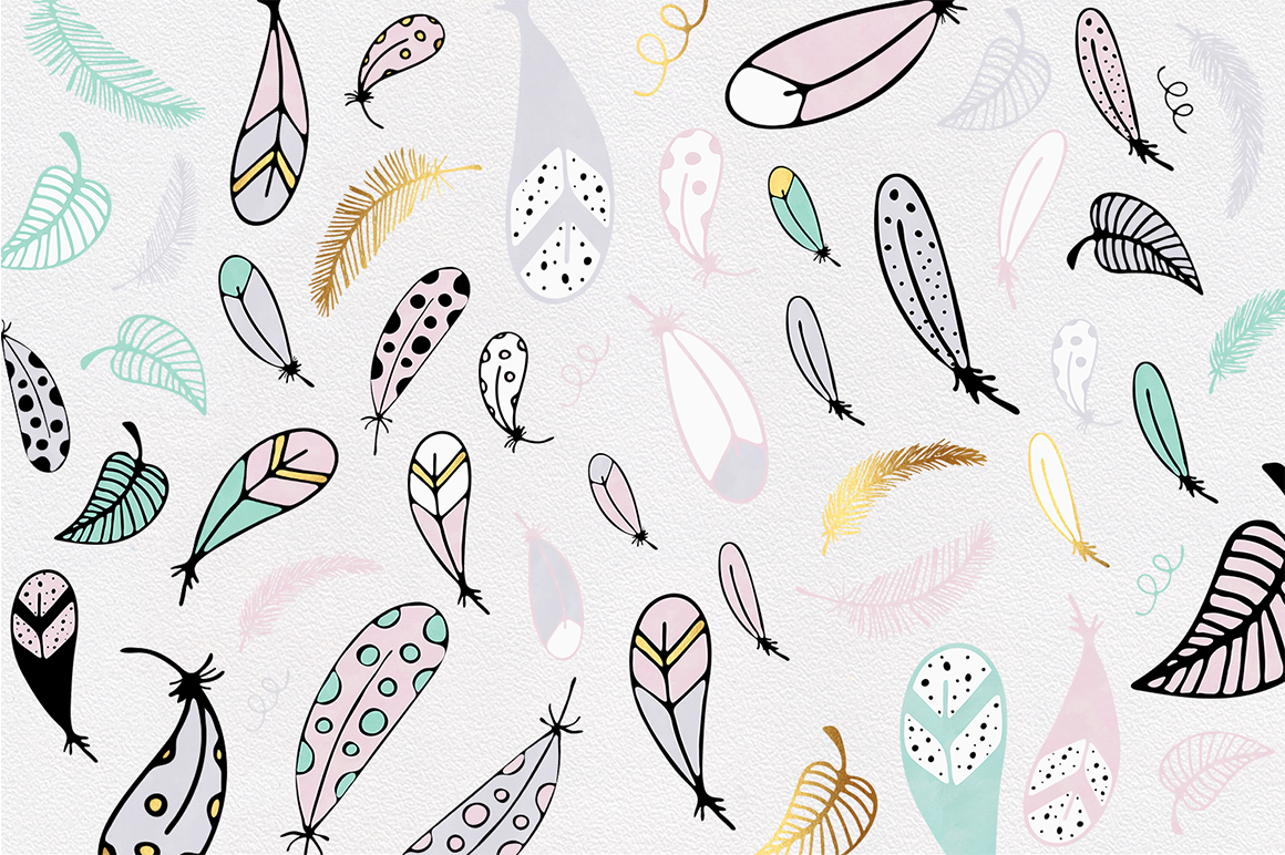 Birds and Feathers clipart collection By Wallifyer | TheHungryJPEG.com