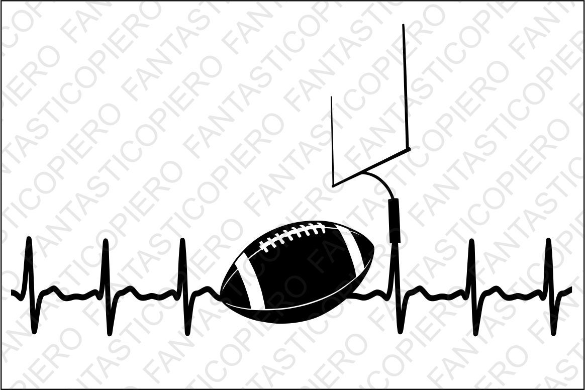 Download Cardio Football Svg Files For Silhouette Cameo And Cricut By Pierographicsdesign Thehungryjpeg Com