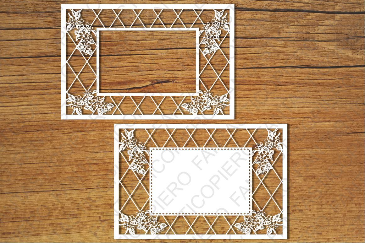 Download Ornamental Frame (4) SVG files for Silhouette Cameo and Cricut. By PieroGraphicsDesign ...