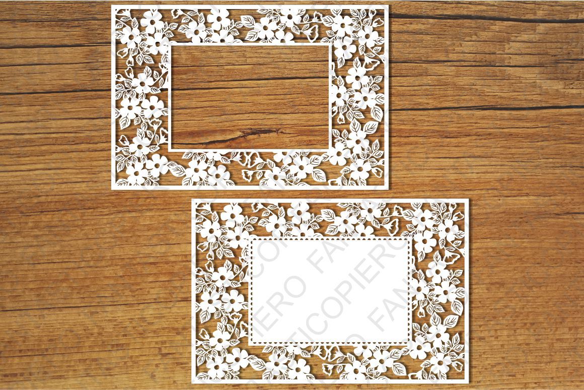 Download Ornamental Frame (5) SVG files for Silhouette Cameo and Cricut. By PieroGraphicsDesign ...