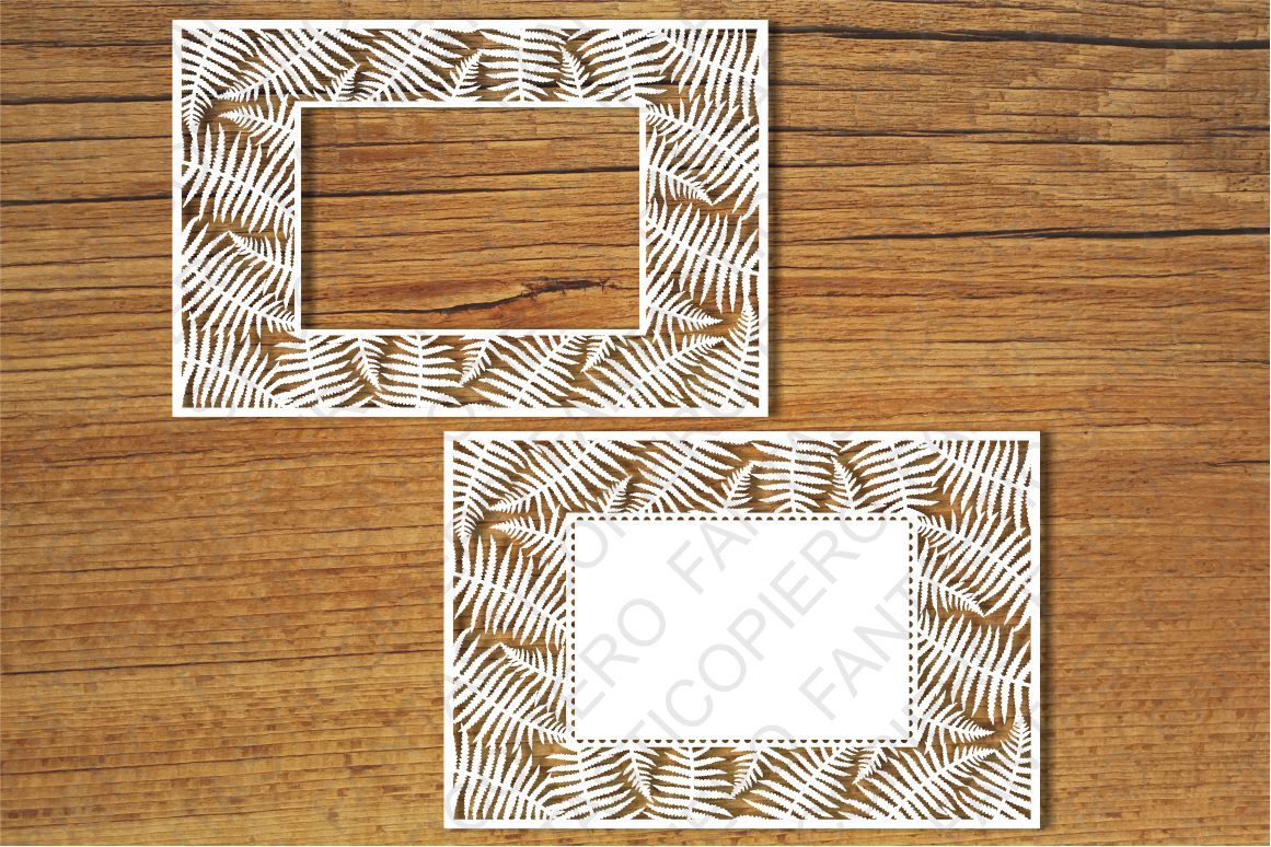 Ornamental Frame (6) SVG files for Silhouette Cameo and ...