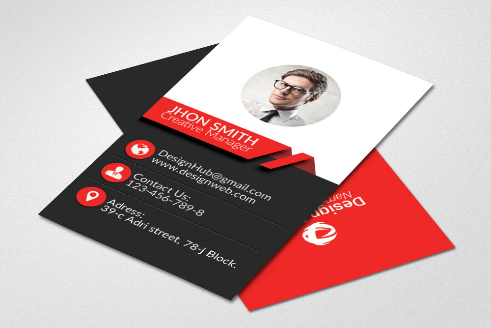  Vertical Business Card Template Free Download 20 Free Printable 