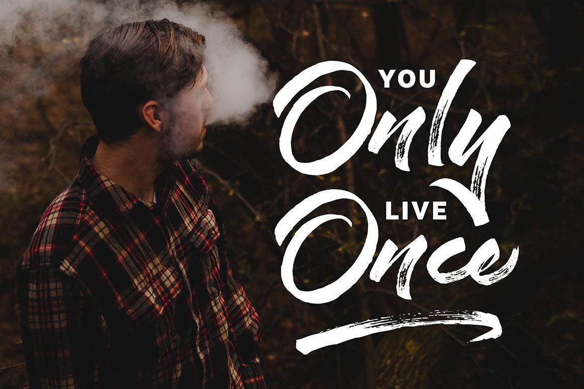 Staychill Brush Font By Solidtype Thehungryjpeg Com