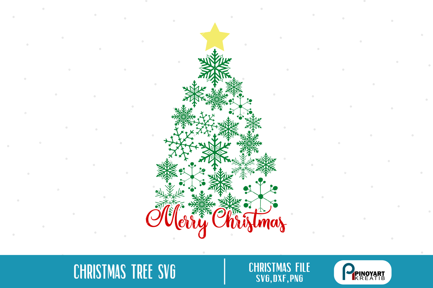 Christmas Tree Svg Christmas Tree Dxf File Christmas Svg File Vector By Pinoyart Thehungryjpeg Com