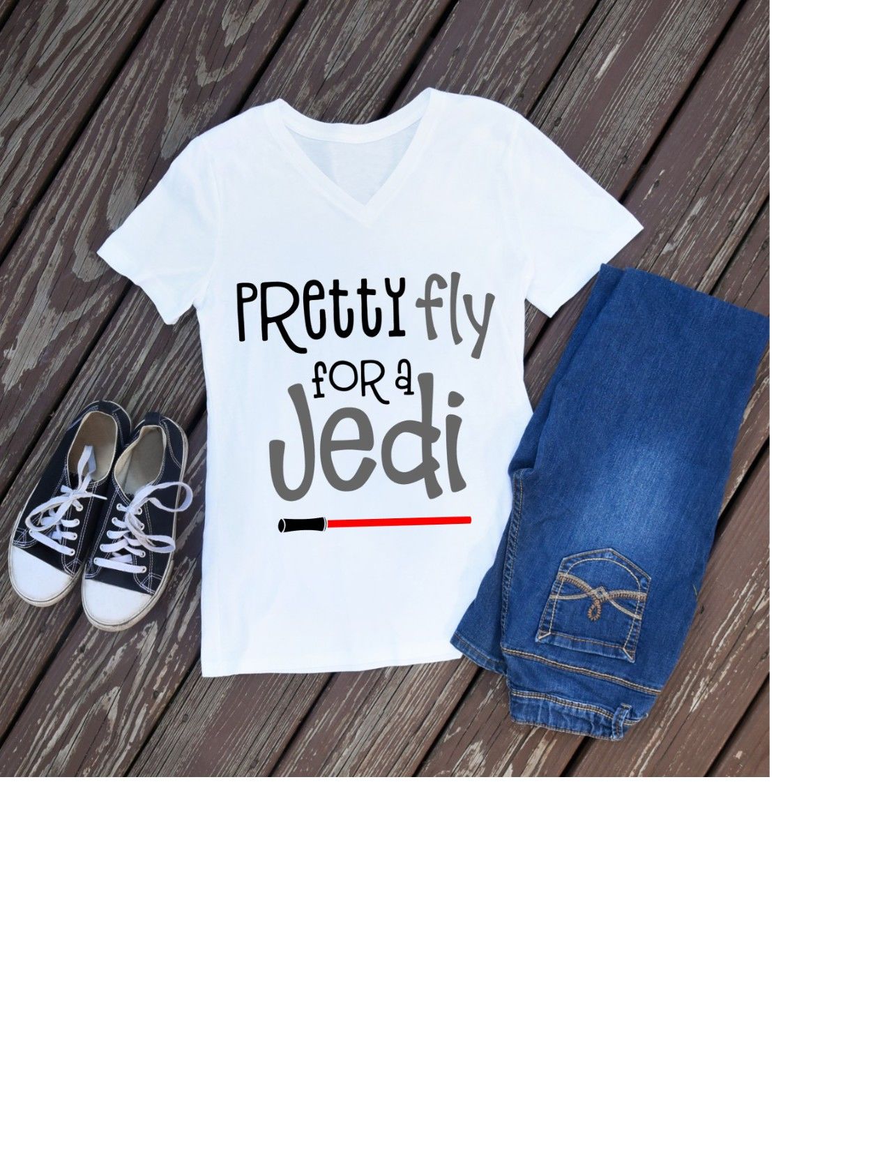 Pretty Fly For A Jedi Svg Star Wars T Shirt Jedi Svg Svg Star Wars By Too Cute Svg S Thehungryjpeg Com