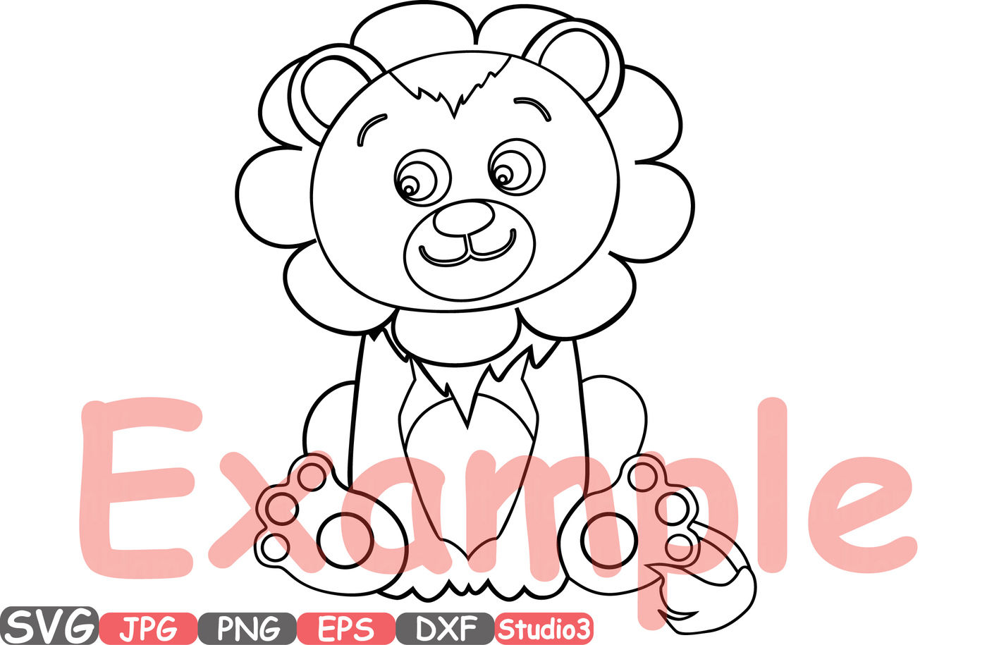Free Free 87 Cute Lion Silhouette Svg SVG PNG EPS DXF File