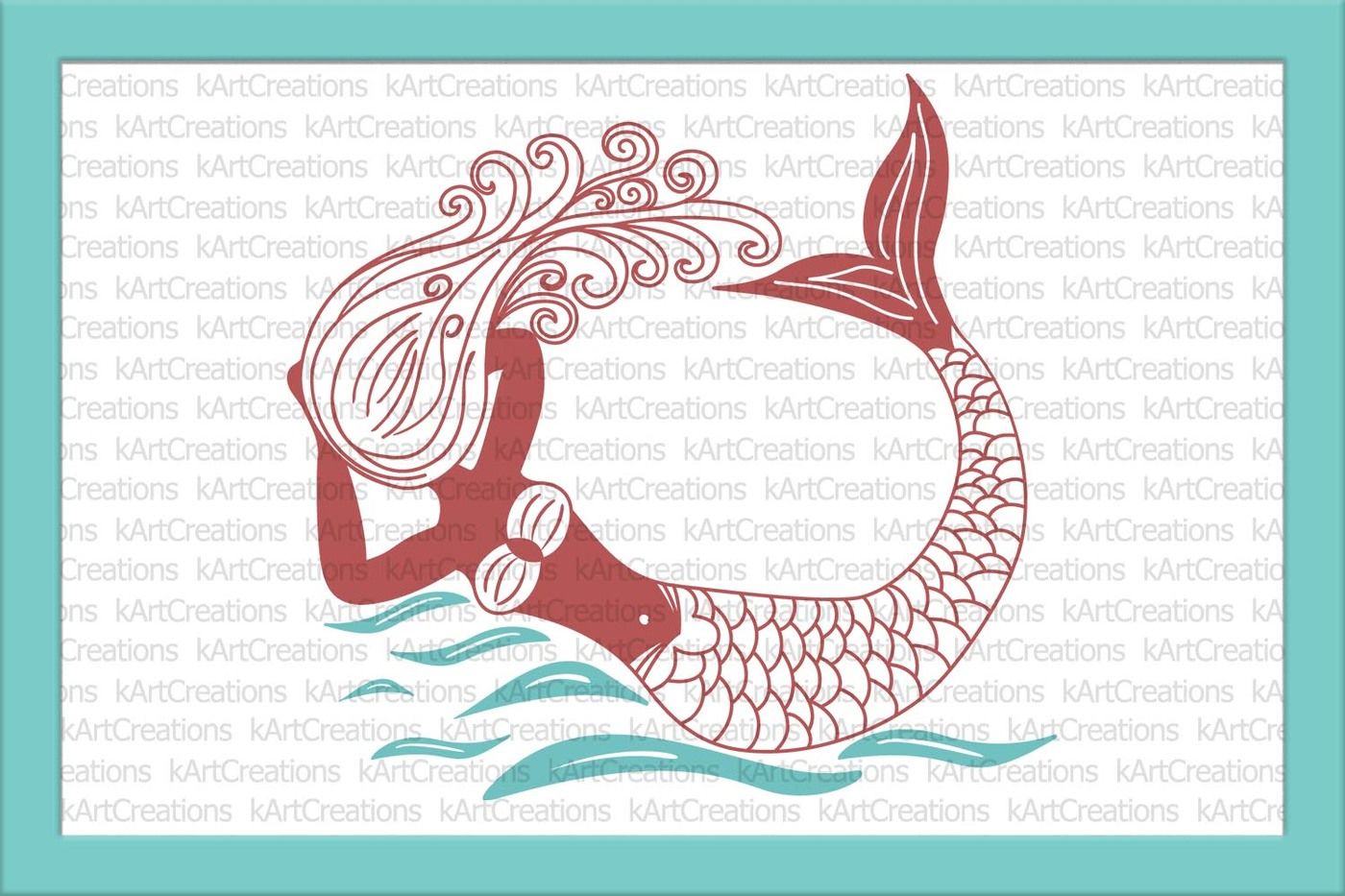 Free Free 125 Mermaid Unicorn Svg SVG PNG EPS DXF File