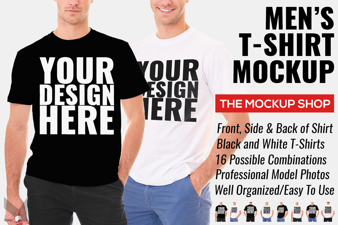 Premium Men S T Shirt Mockup By Themockupshop Thehungryjpeg Com