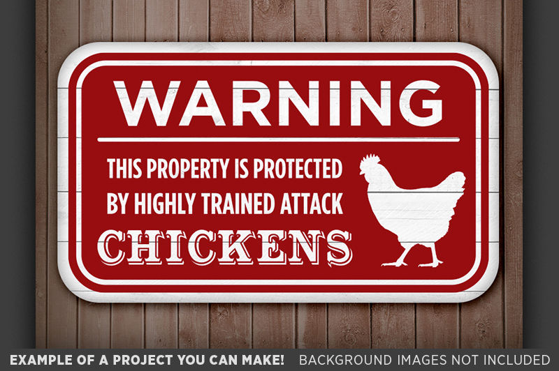 Funny Attack Chickens Sign Svg Svg Farmhouse Sign 629 By Tizzy Labs Thehungryjpeg Com