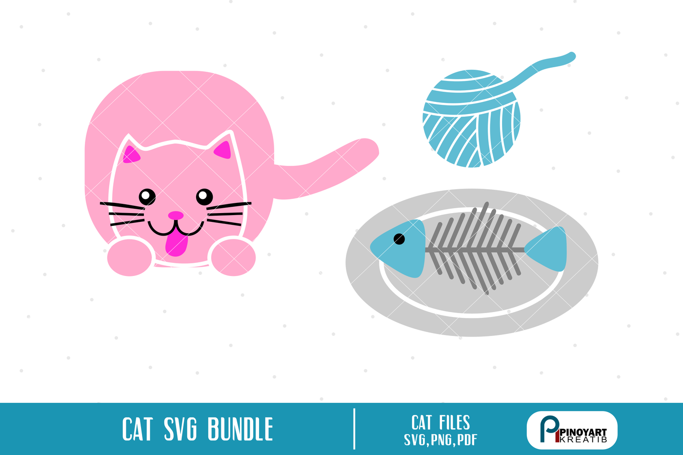 Download Cat Svg Cat Svg File Cat Clip Art Cat Prints Fish Svg File Kitten Svg By Pinoyart Thehungryjpeg Com