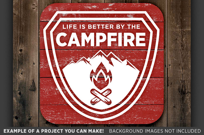 Download Life Is Better By The Campfire SVG File - Camping Svg ...