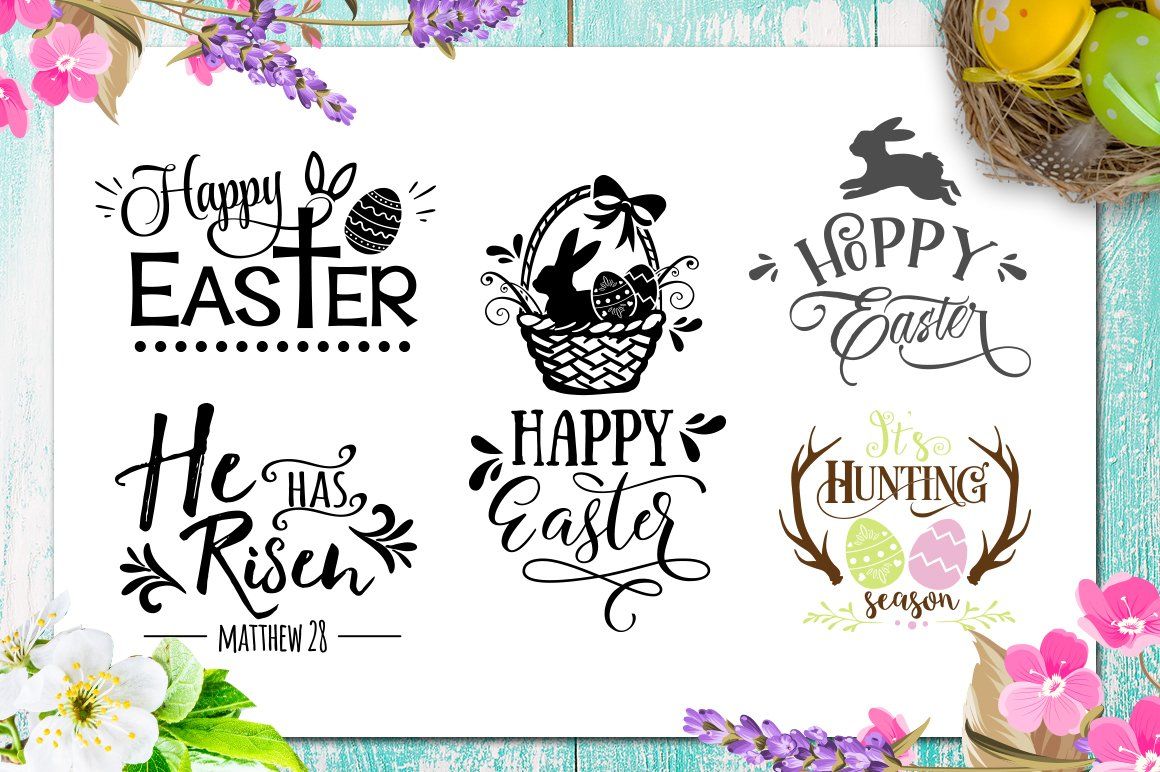 Download Easter Bundle - 30 Easter SVG files By BlackCatsSVG ...