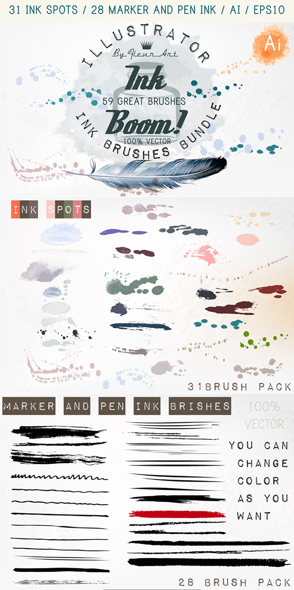 illustrator brush mega-bundle 2 free download