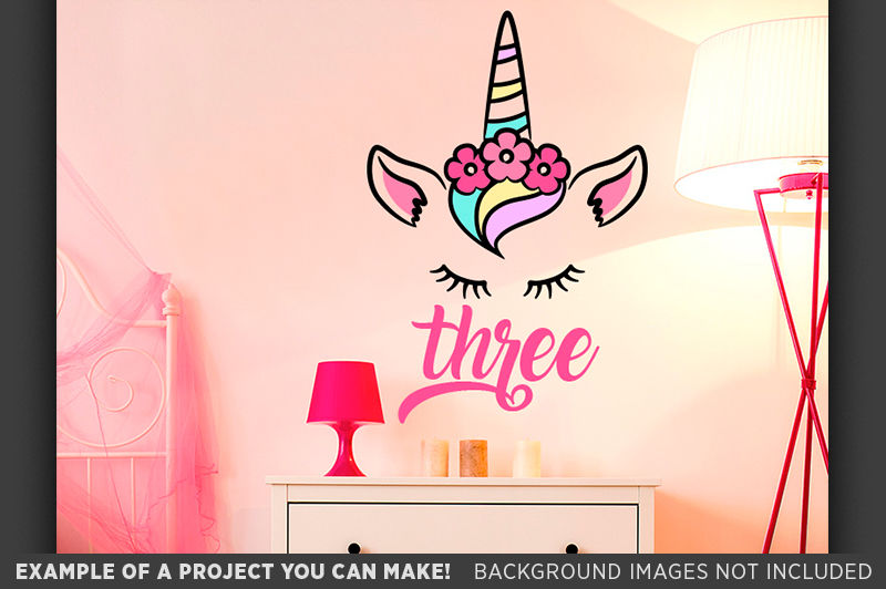 Download Third Birthday Unicorn Svg Unicorn 3rd Birthday Svg 1005 By Tizzy Labs Thehungryjpeg Com