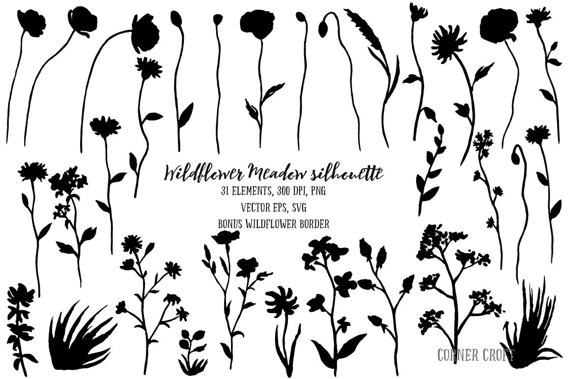 Download Wild Flower Meadow PNG, SVG, EPS By Cornercroft ...
