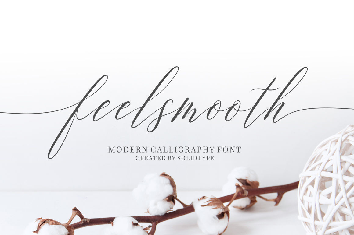 Feelsmooth Script By Solidtype Thehungryjpeg Com