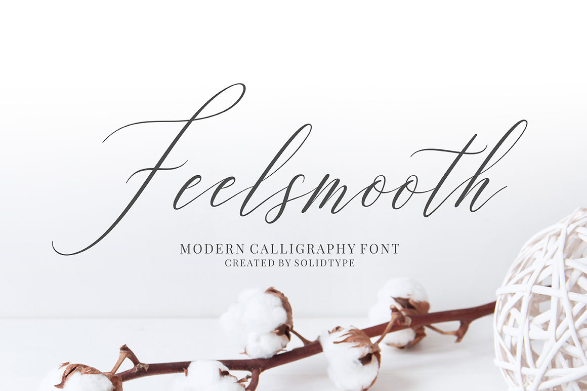 Feelsmooth Script By Solidtype Thehungryjpeg Com